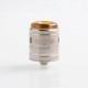 Authentic Vandy Vape Phobia V2 RDA Rebuildable Dripping Atimizer w/ BF Pin - Silver, Stainless Steel, 24mm Diameter