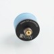 Authentic GAS Mods Nixon S RDA Rebuildable Dripping Atomizer w/ BF Pin - Blue + Black, PMMA + Stainless Steel, 22mm Diameter
