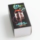Authentic Footoon Aqua Master RTA Rebuildable Tank Atomizer - SS, Stainless Steel + Pyrex Glass, 4.4ml, 24mm Diameter
