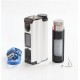Authentic Dovpo Topside 90W TC VW Variable Wattage Squonk Box Mod - Silver, 10ml, 1 x 18650 / 21700