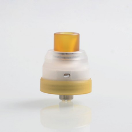 Authentic Vapjoy Hayabusa RDA Rebuildable Dripping Atomizer w/ BF Pin - Clear, PMMA + 316 Stainless Steel, 22mm Diameter