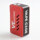 Authentic VapeCige VTBOX250C 200W TC VW Variable Wattage Box Mod - Black Red, Aluminum, 1~200W, 2 x 18650, Evolv DNA250C Chip