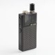 Authentic LostVape Orion DNA GO 40W 950mAh All-in-one Starter Kit - Black Textured Carbon Fiber, 2ml, 0.25 Ohm / 0.5 Ohm