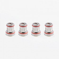 [Ships from Bonded Warehouse] Authentic Uwell Dual SS904L Coil for Crown 4 IV Sub Ohm Tank - 0.2 Ohm (70~80W) (4 PCS)