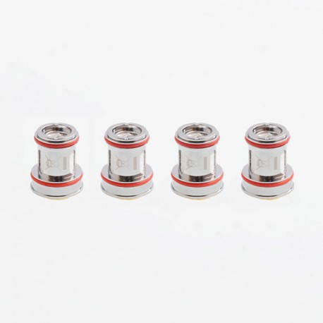 [Ships from Bonded Warehouse] Authentic Uwell Dual SS904L Coil for Crown 4 IV Sub Ohm Tank - 0.2 Ohm (70~80W) (4 PCS)