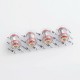 Authentic Uwell Replacement Dual SS904L Coil for Crown 4 IV Sub Ohm Tank Clearomizer - 0.2 Ohm (70~80W) (4 PCS)