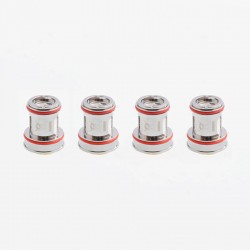 [Ships from Bonded Warehouse] Authentic Uwell Dual SS904L Coil for Crown 4 IV Sub Ohm Tank - 0.4 Ohm (60~70W) (4 PCS)