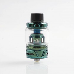 Authentic Uwell Crown 4 IV Sub Ohm Tank Clearomizer - Green, Stainless Steel + Pyrex Glass, 6ml, 0.4 Ohm, 28mm Diameter