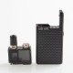 Authentic Lost Vape Orion DNA GO 40W 950mAh All-in-one Starter Kit - Silver Textured Carbon Fiber, 2ml, 0.25 Ohm / 0.5 Ohm