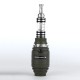 Authentic Innokin Cool Fire II VW Variable Wattage Mod Kit - Army Green, Stainless Steel, 3ml, 2.1 Ohm