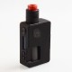 Authentic Vandy Vape Pulse X 90W Squonk Mod + Pulse X BF RDA Kit - Carbon Fiber Full Black, 5~90W, 1 x 18650 / 20700 / 21700