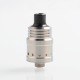 Authentic Ambition Mods Spiral MTL RDA Rebuildable Dripping Atomizer - Silver, 316 Stainless Steel, 18mm Diameter