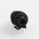 Authentic Vapesoon Stormtrooper 510 Drip Tip w/ Cap for RDA / RTA / Sub Ohm Tank Atomizer - Black, POM + Silicone