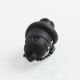Authentic Vapesoon Stormtrooper 510 Drip Tip w/ Cap for RDA / RTA / Sub Ohm Tank Atomizer - Black, POM + Silicone