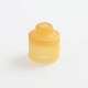 Authentic GAS Mods Replacement Top Cap for G.R.1 GR1 Pro RDA - Yellow, PEI, 24mm Diameter