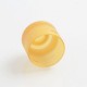Authentic GAS Mods Replacement Top Cap for G.R.1 GR1 Pro RDA - Yellow, PEI, 24mm Diameter