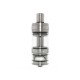 Authentic Ehpro eTank F1 RDTA Rebuildable Dripping Tank Atomizer - Silver, Stainless Steel + Glass, 4ml, 24mm diameter