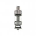 Authentic Ehpro eTank F1 RDTA Rebuildable Dripping Tank Atomizer - Silver, Stainless Steel + Glass, 4ml, 24mm diameter