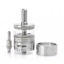 Authentic Kanger Aerotank Giant 510 BDC Clearomizer - Silver, Stainless Steel + Glass, 4.5ml, 1.8 Ohm, 30mm Diameter