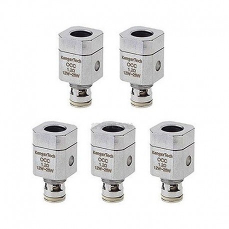 Authentic Kanger Replacement Coil Head for SubTank Clearomizer -1.2 Ohm (12~25W) (5 PCS)