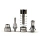 Authentic Kanger T3D eGo Dual Bottom Coil Tank Clearomizer - Red, 2.5ml, 1.5 Ohm, 14mm Diameter