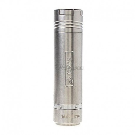 Authentic SMOKTech SMOK Magneto Telescopic Mechanical Tube Mod - Silver, Stainless Steel, 1 x 18350 / 18500 / 18650