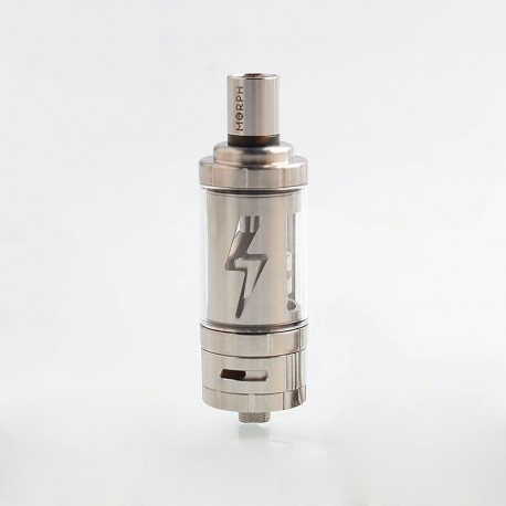 Authentic Ehpro Egity Morph Tank Clearomizer - Silver, Stainless Steel + Quartz Glass, 22mm Diameter