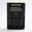 [Ships from Bonded Warehouse] Authentic Nitecore UM4 Intelligent USB Four-Slot Charger - Black, PC