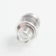 Authentic Hugsvape Ring Lord RDA Rebuildable Dripping Atomizer w/ BF Pin - Gun Metal, Stainless Steel + Glass, 27mm Diameter