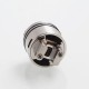 Authentic Cthulhu Mjölnir Mjolnir RDA Rebuildable Dripping Atomizer w/ BF Pin - Black, Stainless Steel, 24mm Diameter