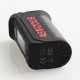 Authentic Asmodus Amighty 100W Touch Screen TC VW Variable Wattage Box Mod - Black Red, 5~100W, 1 x 18650 / 21700 / 20700