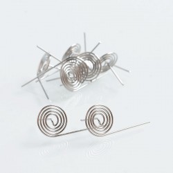 Authentic Damn Lolly Coil Kanthal A1 Pre-built Wire for Dread RDA - 24GA, 0.64 Ohm, 4 Wraps (10 PCS)