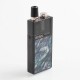 Authentic Lost Vape Orion DNA GO 40W 950mAh All-in-one Starter Kit - Black Ocean Scallop, 2ml, 0.25 Ohm / 0.5 Ohm