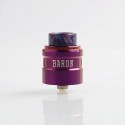 Authentic GeekVape Baron RDA Rebuildable Dripping Atomizer w/ BF Pin - Violet, Stainless Steel, 24mm Diameter