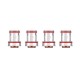 Authentic Uwell Replacement FeCrAl UN2 Coil for Crown 4 IV Tank - 0.23ohm (60~70W) (4 PCS)