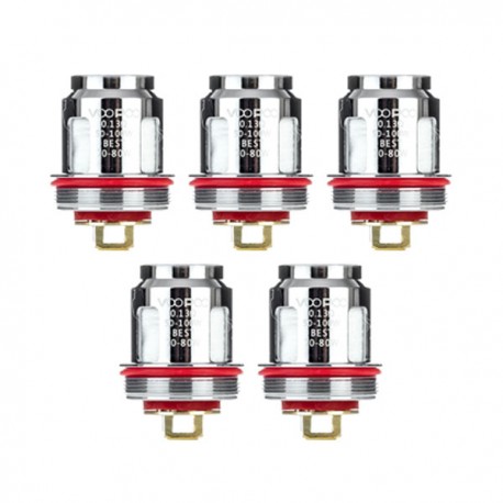 Authentic Voopoo N1 Replacement Coil for Uforce / Uforce T2 Tank - 0.13 Ohm (50~100W) (5 PCS)