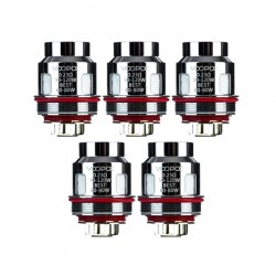 Authentic Voopoo U4 Replacement Coil for Uforce / Uforce T2 Tank - 0.23 Ohm (50~120W) (5 PCS)