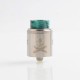 Authentic Vandy Vape Bonza V1.5 RDA Rebuildable Dripping Atomizer w/ BF Pin - Silver, 24mm Diameter