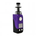 Authentic Asmodus Mini Minikin 50W TC VW Box Mod + Ohmlette Tank Kit - Purple Black, 5~50W, 1 x 18500, 0.4 Ohm / 0.8 Ohm