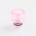 Authentic Vapjoy 510 Replacement MTL Drip Tip for RDA / RTA / Sub Ohm Tank Atomizer - Pink, Resin, 14mm