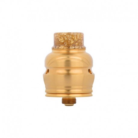 Authentic Wotofo Elder Dragon RDA RYUJIN RDA Rebuildable Dripping Atomizer w/ BF Pin - Gold, Stainless Steel, 22mm Diameter