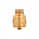 Authentic Wotofo Elder Dragon RDA RYUJIN RDA Rebuildable Dripping Atomizer w/ BF Pin - Gold, Stainless Steel, 22mm Diameter