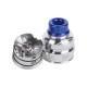 Authentic Wotofo Elder Dragon RDA RYUJIN RDA Rebuildable Dripping Atomizer w/ BF Pin - Gold, Stainless Steel, 22mm Diameter