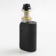 Authentic Asmodus Mini Minikin 50W TC VW Box Mod + Ohmlette Tank Kit - Black, 5~50W, 1 x 18500, 0.4 Ohm / 0.8 Ohm