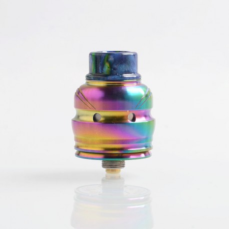 Authentic Wotofo Elder Dragon RDA RYUJIN RDA Rebuildable Dripping Atomizer w/ BF Pin - Rainbow, Stainless Steel, 22mm Diameter