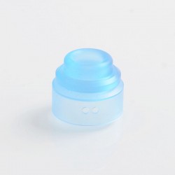 Authentic Gas Mods Replacement Color Cap for Nova RDA - Transparent Blue, PMMA