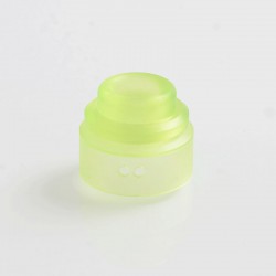 Authentic Gas Mods Replacement Color Cap for Nova RDA - Transparent Green, PMMA