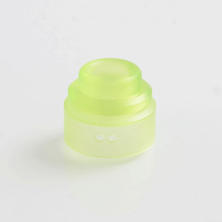 Authentic Gas Mods Replacement Color Cap for Nova RDA - Transparent Green, PMMA