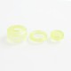 Authentic Gas Mods Replacement Color Cap for Nova RDA - Transparent Green, PMMA