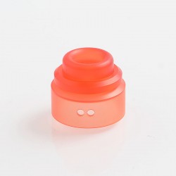 Authentic Gas Mods Replacement Color Cap for Nova RDA - Transparent Red, PMMA